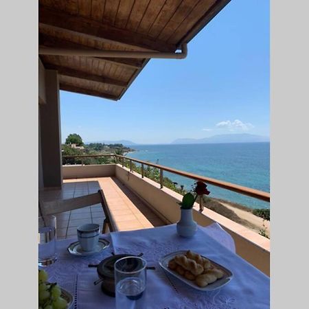 360º Suite With Endless Views To The Ionian Sea Mytikas  Exteriör bild